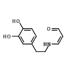 CAS#: 151409-43-7， (2Z)-3-{[2-(3,4-Dihydroxyphenyl)Ethyl]Amino}Acrylaldehyde