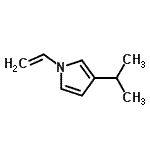CAS#: 151449-70-6， 3-Isopropyl-1-Vinyl-1H-Pyrrole