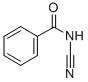 structure of CAS# 15150-25-1, N-Cyanobenzamide;Benzamide, N-Cyano-;Nsc 48654