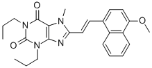 CAS#: 151539-65-0， 8-[(E)-2-(4-Methoxynaphthalen-1-Yl)Ethenyl]-7-Methyl-1,3-Dipropylpurine-2,6-Dione
