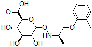 CAS#: 151636-18-9， (2S,3S,4S,5R,6S)-6-[[(2R)-1-(2,6-Dimethylphenoxy)Propan-2-Yl]Amino]Oxy-3,4,5-Trihydroxyoxane-2-Carboxylic Acid