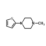 CAS#: 151657-62-4， 1-Methyl-4-(2-Thienyl)Piperazine