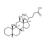 CAS#: 15173-23-6， (5beta,12beta)-12-Hydroxycholan-24-oic acid