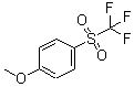 CAS#: 15183-74-1， 1-Methoxy-4-[(Trifluoromethyl)Sulfonyl]Benzene