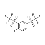 CAS#: 15183-81-0， 2,4-Bis[(Trifluoromethyl)Sulfonyl]Phenol