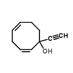 CAS#: 151859-94-8， (2Z,5Z)-1-Ethynyl-2,5-Cyclooctadien-1-Ol