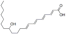 CAS#: 151910-72-4， (2E,4E,6E,8E)-13-Hydroxyicosa-2,4,6,8-Tetraenoic Acid