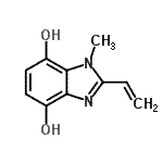 CAS#: 151920-57-9， 1-Methyl-2-Vinyl-1H-Benzimidazole-4,7-Diol