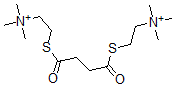 CAS 登录号：15196-10-8， 丁二酰二硫代胆碱