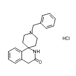 CAS#: 15198-52-4， 1'-Benzyl-2H-Spiro[Isoquinoline-1,4'-Piperidin]-3(4H)-One Hydrochloride (1:1)
