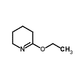 structure of CAS# 15200-13-2, 6-Ethoxy-2,3,4,5-Tetrahydropyridine;6-Ethoxy-2,3,4,5-tetrahydro-pyridine