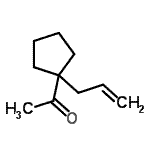 CAS#: 152090-71-6， 1-(1-Allylcyclopentyl)Ethanone