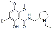 CAS#: 152127-74-7， 3-Bromo-N-[(1-Ethylpyrrolidin-2-Yl)Methyl]-2-Hydroxy-5,6-Dimethoxybenzamide