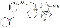 CAS#: 152191-51-0， 4-(Piperidine-1-Carbonyl)-N-[3-[3-(Piperidin-1-Ylmethyl)Phenoxy]Propyl]Cubane-1-Carboxamide
