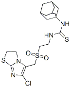 CAS#: 152218-06-9， 1-(1-Adamantyl)-3-[2-[(6-Chloro-2,3-Dihydroimidazo[2,3-b][1,3]Thiazol-5-Yl)Methylsulfanyl]Ethyl]Thiourea