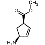 CAS#: 152279-17-9， Methyl (1R,4S)-4-Amino-2-Cyclopentene-1-Carboxylate
