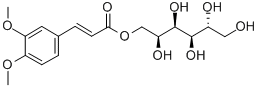 CAS#: 152338-47-1， [(2S,3R,4R,5R)-2,3,4,5,6-Pentahydroxyhexyl] (E)-3-(4-Hydroxy-3-Methoxyphenyl)Prop-2-Enoate