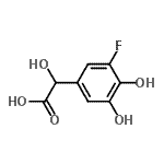 CAS#: 152354-24-0， (3-Fluoro-4,5-Dihydroxyphenyl)(Hydroxy)Acetic Acid