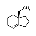 CAS#: 152375-27-4， (4aS)-4A-Ethyl-3,4,4A,5,6,7-Hexahydro-2H-Cyclopenta[b]Pyridine