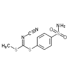 CAS#: 152382-12-2， Methyl 4-Sulfamoylphenyl Cyanocarbonodithioimidate