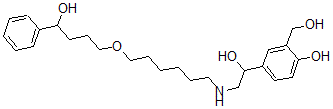 CAS#: 152405-02-2， 4-[1-Hydroxy-2-[6-(4-Hydroxy-4-Phenylbutoxy)Hexylamino]Ethyl]-2-(Hydroxymethyl)Phenol