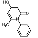 CAS#: 15250-44-9， 4-Hydroxy-6-Methyl-1-Phenyl-2(1H)-Pyridinone