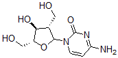 CAS#: 152502-86-8， 4-Amino-1-[(3S,4S,5R)-4-Hydroxy-3,5-Bis(Hydroxymethyl)Oxolan-2-Yl]Pyrimidin-2-One