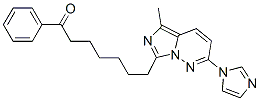 CAS#: 152534-26-4， 7-(2-Imidazol-1-Yl-5-Methylimidazo[5,1-f]Pyridazin-7-Yl)-1-Phenylheptan-1-One
