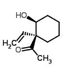 CAS#: 152589-73-6， 1-[(1S,2S)-2-Hydroxy-1-Vinylcyclohexyl]Ethanone