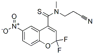 CAS#: 152661-13-7， N-(2-Cyanoethyl)-2,2-Difluoro-N-Methyl-6-Nitrochromene-4-Carbothioamide