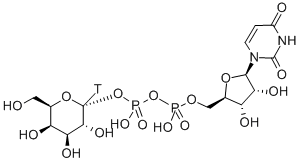 CAS#: 152697-47-7， Uridine 5'-Diphospho-Galactose-[Galactose-1-3H(N)]