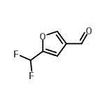 CAS#: 153026-75-6， 5-(Difluoromethyl)-3-Furaldehyde