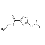 CAS#: 153027-83-9， Ethyl 2-(Difluoromethoxy)-1,3-Thiazole-4-Carboxylate