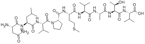 CAS#: 153045-21-7， L-Asparaginyl-L-Leucyl-L-Valyl-L-Prolyl-L-Methionyl-L-Valyl-L-Alanyl-L-Threonyl-L-Valine