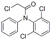 structure of CAS# 15308-01-7, 2-Chloro-N-(2,6-Dichlorophenyl)-N-Phenyl-Acetamide;2-Chloro-N-(2,6-Dichlorophenyl)-N-Phenyl-Acetamide;2-Chloro-N-(2,6-Dichlorophenyl)-N-Phenyl-Ethanamide