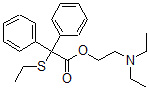 CAS#: 153088-14-3， 2-Diethylaminoethyl 2-Ethylsulfanyl-2,2-Di(Phenyl)Acetate