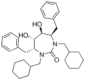 CAS#: 153182-61-7， (4R,5S,6S,7R)-1,3-Bis(Cyclohexylmethyl)-5,6-Dihydroxy-4,7-Bis(Phenylmethyl)-1,3-Diazepan-2-One