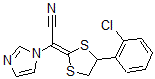 CAS#: 153222-93-6， (2E)-2-[4-(2-Chlorophenyl)-1,3-Dithiolan-2-Ylidene]-2-Imidazol-1-Ylacetonitrile