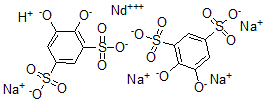 CAS#: 15338-78-0， Tetrasodium Neodymium Pyrocatechin Disulfonate