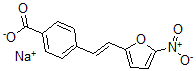 CAS#: 1534-38-9， Sodium 4-[(E)-2-(5-nitro-2-furyl)vinyl]benzoate