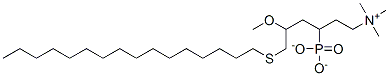 CAS#: 153413-99-1， [(3S)-4-Hexadecylsulfanyl-3-Methoxybutyl]-(2-Trimethylazaniumylethoxy)Phosphinate