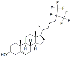 CAS#: 153463-21-9， (3S,8S,9S,10R,13R,14S,17R)-10,13-Dimethyl-17-[(2R)-6,7,7,7-Tetrafluoro-6-(Trifluoromethyl)Heptan-2-Yl]-2,3,4,7,8,9,11,12,14,15,16,17-Dodecahydro-1H-Cyclopenta[a]Phenanthren-3-Ol