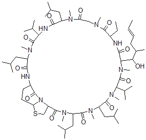 CAS#: 153475-57-1， Tricyclic cyclosporin A