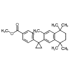 CAS#: 153559-50-3， Methyl 6-[1-(3,5,5,8,8-Pentamethyl-5,6,7,8-Tetrahydro-2-Naphthalenyl)Cyclopropyl]Nicotinate