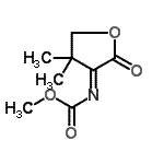 CAS#: 153575-93-0， Methyl [(3E)-4,4-Dimethyl-2-Oxodihydro-3(2H)-Furanylidene]Carbamate