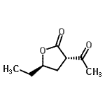 CAS#: 153655-38-0， (3S,5R)-3-Acetyl-5-Ethyldihydro-2(3H)-Furanone