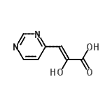 CAS#: 153690-13-2， (2Z)-2-Hydroxy-3-(4-Pyrimidinyl)Acrylic Acid