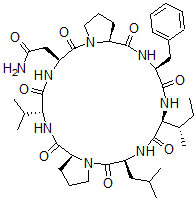 CAS#: 153723-35-4， 4-L-Isoleucine-5-L-Leucine-Axinastatin 1