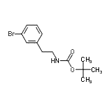 CAS#: 153732-25-3， 2-Methyl-2-Propanyl [2-(3-Bromophenyl)Ethyl]Carbamate
