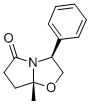 structure of CAS# 153745-22-3, (3S,7alphaR)-Tetrahydro-7alpha-Methyl-3-Phenyl-Pyrrolo[2,1-b]Oxazol-5(6H)-One;(3S,7Ar)-7A-Methyl-3-Phenyl-2,3,6,7-Tetrahydropyrrolo[5,1-B]Oxazol-5-One;Zinc01081375